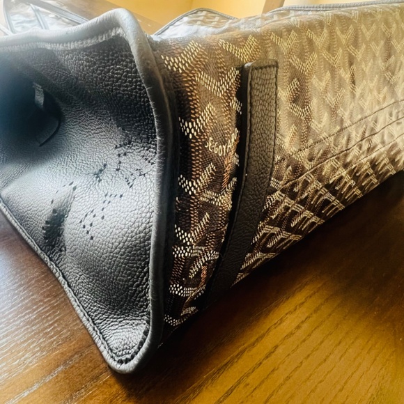 Goyard herringbone bag blue marine - Picture 8 of 9